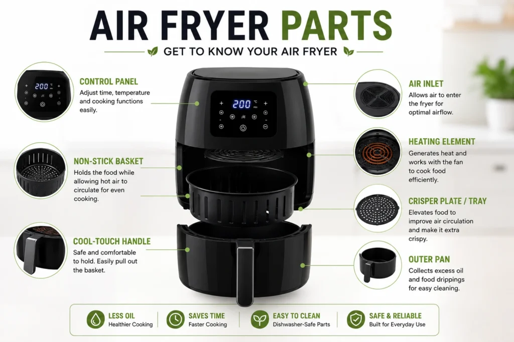 best air fryers parts
