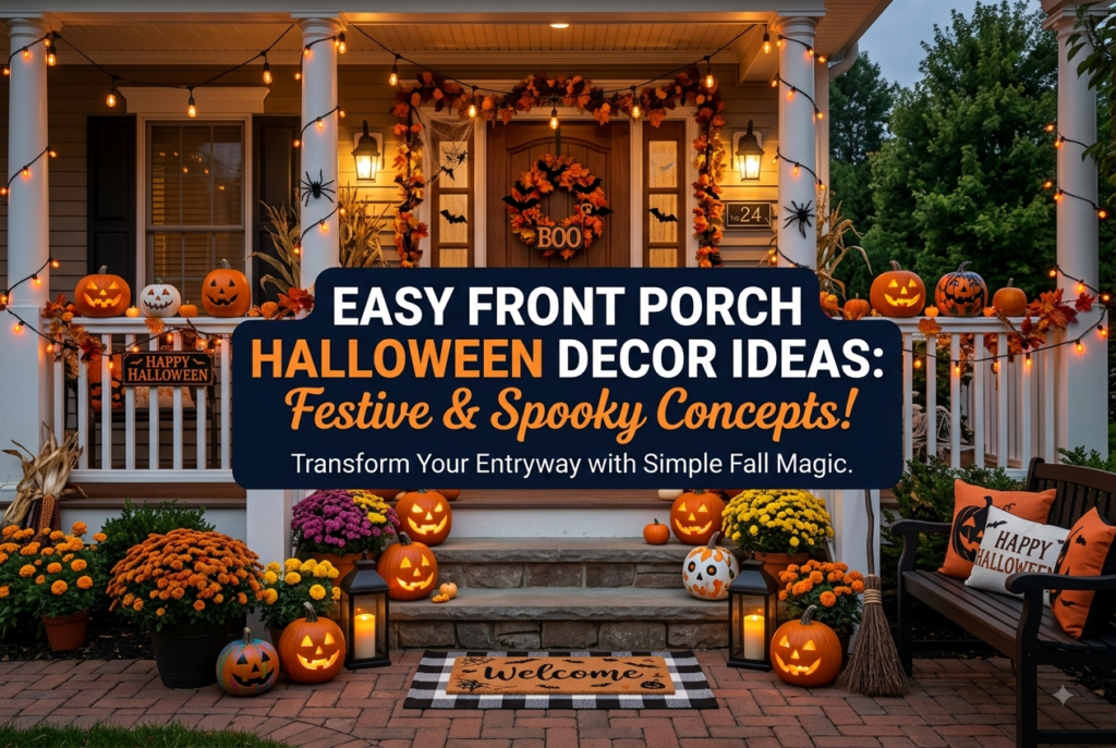 Front Porch Halloween Decor: The Best Ideas You’ll Love