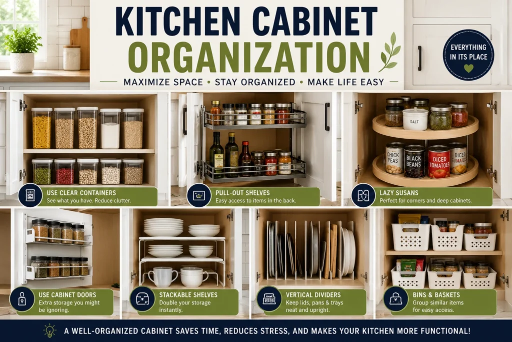 Kitchen Organization Ideas for Small Homes