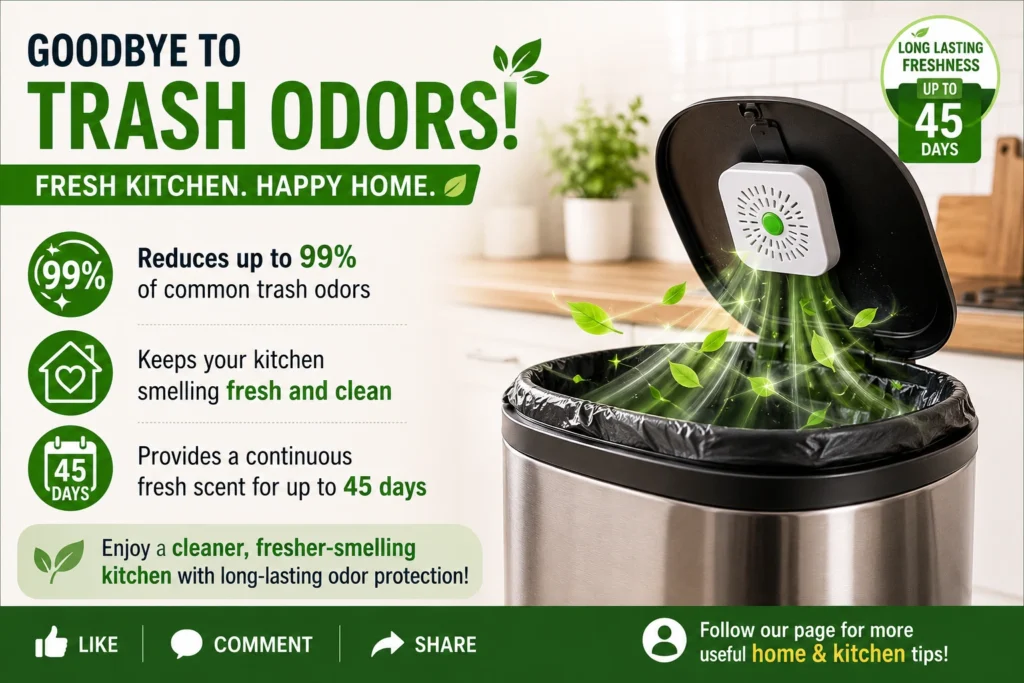 Trash Can Odor Fighter
