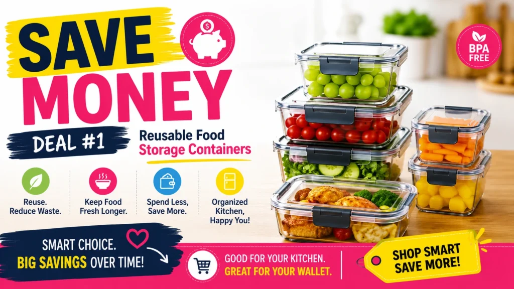 Reusable Food Storage Containers