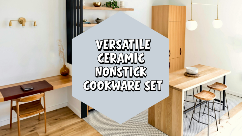 Versatile Ceramic Nonstick Cookware Set