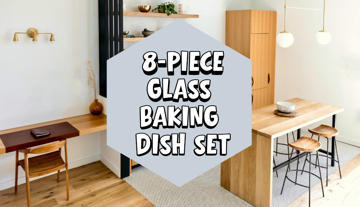 8-Piece Glass Baking Dish Set