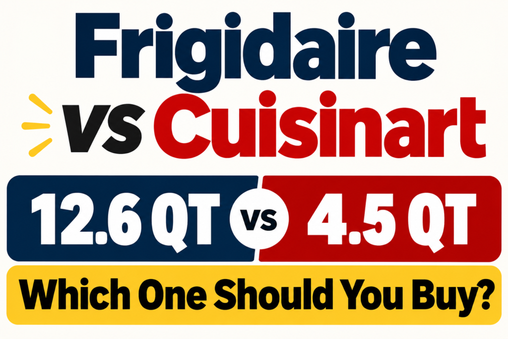 Frigidaire vs Cuisinart Air Frye