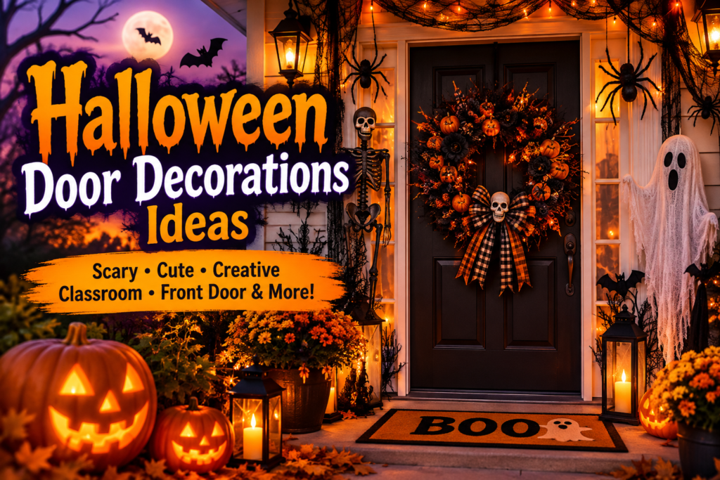 Halloween Door Decorations Ideas