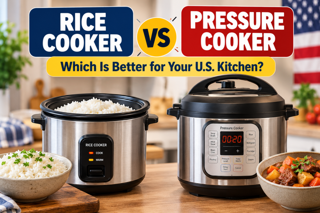 Rice Cooker vs. Pressure Cooker